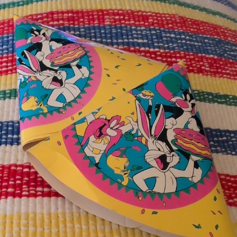 Warner Bros. Vintage 90s Party Hats Looney Tunes